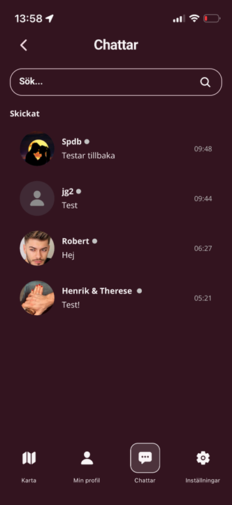 Swing By – chattar
